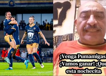 'Don Beto' fue tundido en las redes sociales tras inventar una porra dedicada a Pumas Femenil