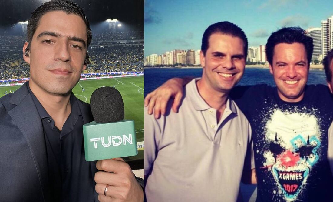 Juan Pablo Fernández bromeó con que Andrés Vaca es una imitación de Christian Martinoli. Foto: Especial