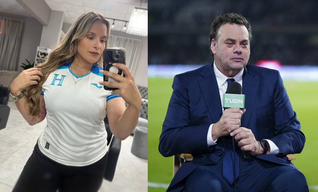 La periodista Tanya Rodríguez lanzó un insulto a David Faitelson tras la victoria de México. Foto: Especial