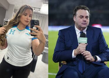 Periodista hondureña insultó a David Faitelson tras victoria de México: "¡Pero aquí la chupa...!"