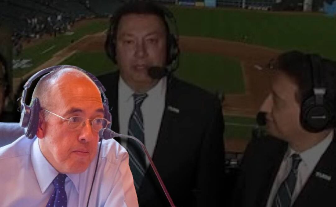 Pepe Segarra en la radio y Toño de Valdez y Enrique Burak en una Serie Mundial / FOTOS: Capturas