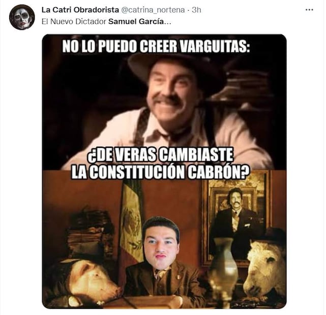 10 memes de Samuel García como el nuevo “dictador” de Nuevo León