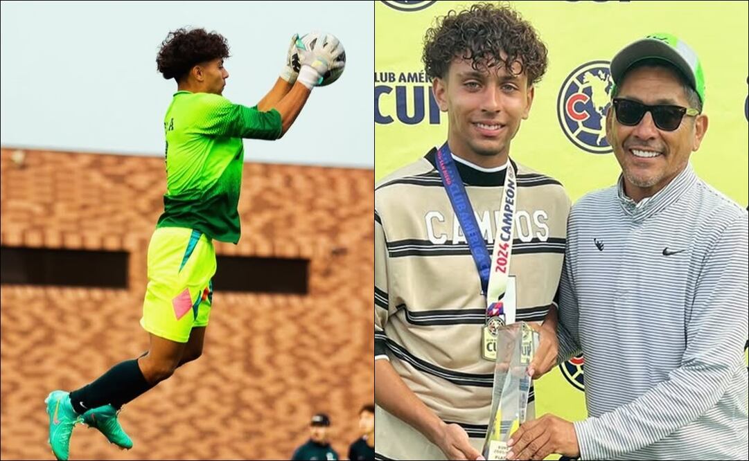 Hijo de Jorge Campos ficha con equipo de Estados Unidos. FOTOS: @antonio.campos1