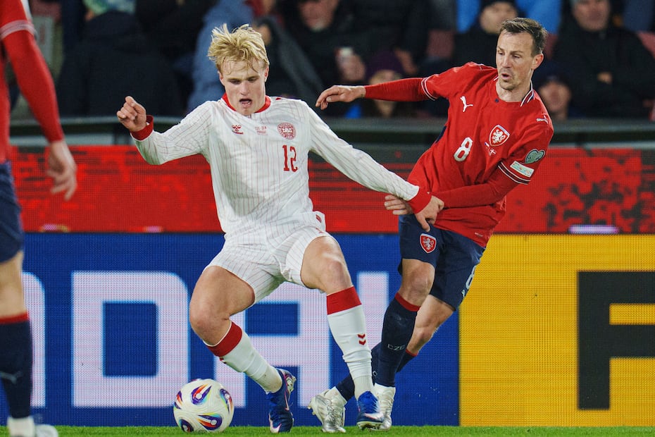 Repechaje europeo entre Dinamarca y República Checa / Foto: EFE