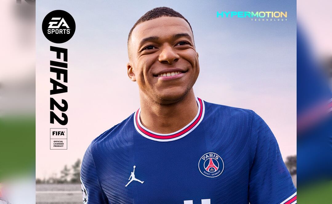 El futbolista Kylian Mbappé será la portada de FIFA 22