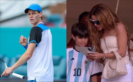 Shakira deslumbró en las tribunas del Miami Open, donde Jannik Sinner se llevó el triunfo