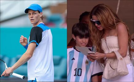 Shakira deslumbró en las tribunas del Miami Open, donde Jannik Sinner se llevó el triunfo