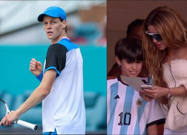 Shakira deslumbró en las tribunas del Miami Open, donde Jannik Sinner se llevó el triunfo
