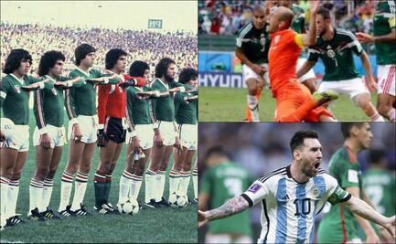 ¿Cuáles son las peores eliminaciones de la Selección Mexicana en Copas del Mundo?