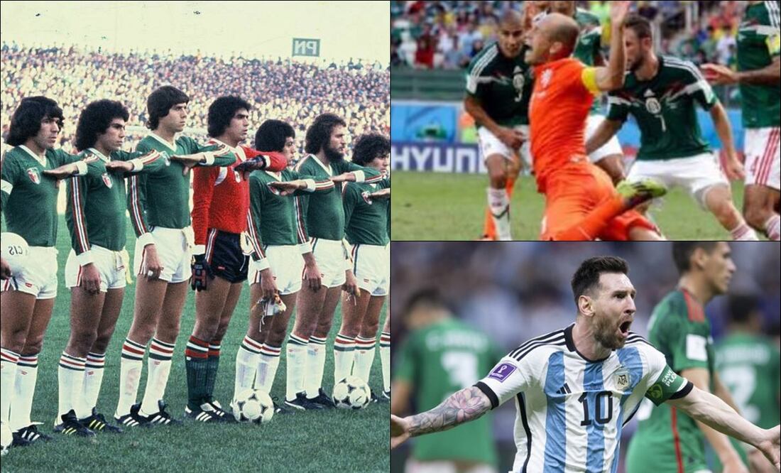 ¿Cuáles son las peores eliminaciones de México en las Copas del Mundo? FOTO: Especial