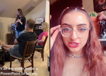 Joven revela a sus padres que es stripper con presentación en PowerPoint