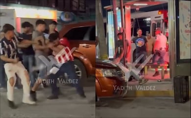 Aficionados de Monterrey violentan a seguidores de Chivas y a reportero tras perder 2-3