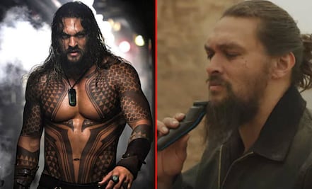 Jason Momoa se afeitó la barba y ahora luce así...