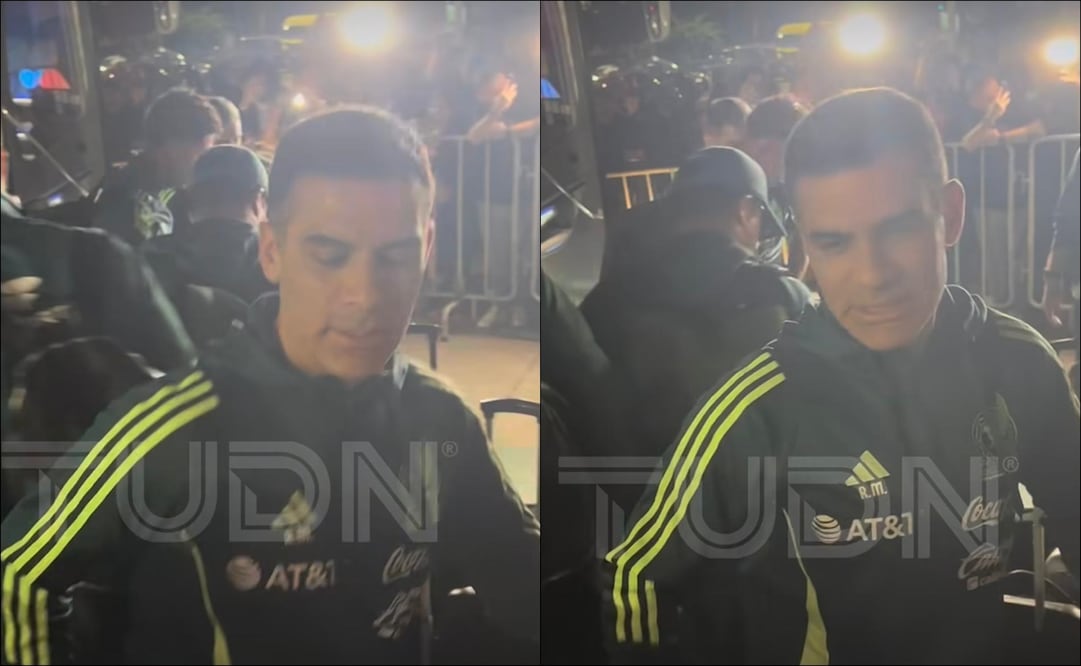 Rafa Márquez demostró su afición por Atlas y rechazó firmar playera de Chivas / FOTOS: Capturas