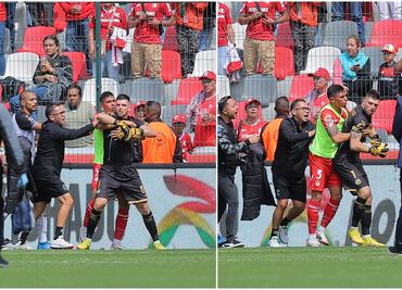 VIDEO: Tiago Volpi protagoniza intenso altercado tras el Toluca vs Querétaro