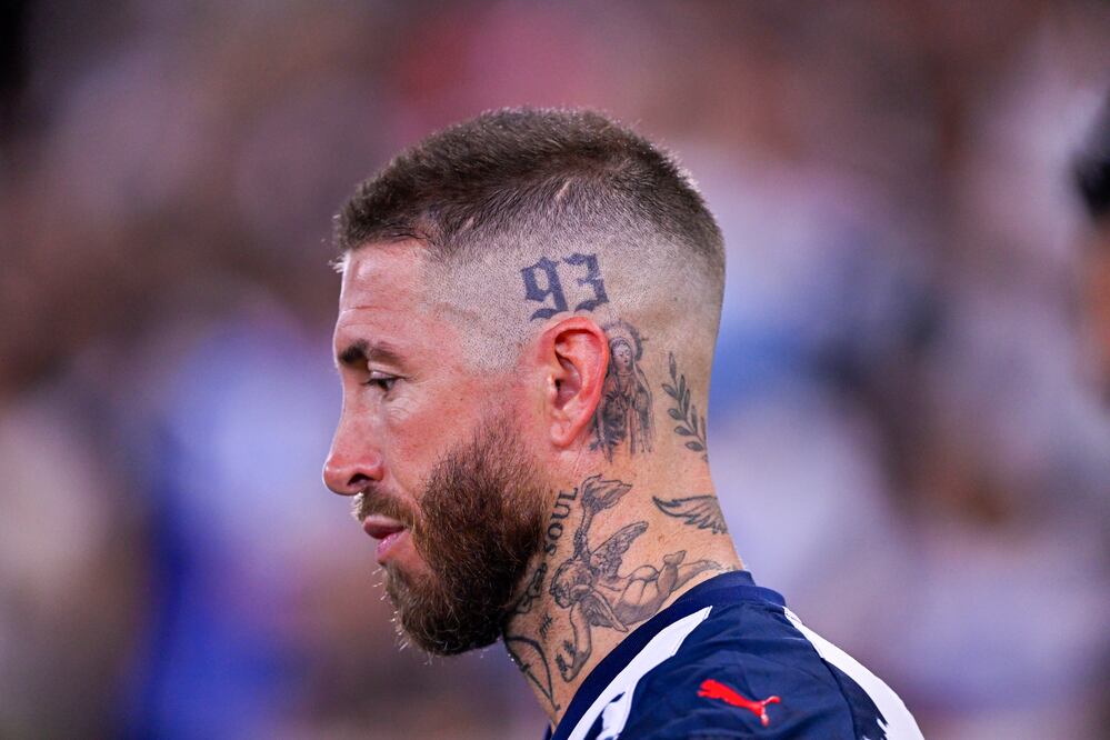 Sergio Ramos con los "Rayados" de Monterrey, durante el Apertura 2025 - Foto: Imago7