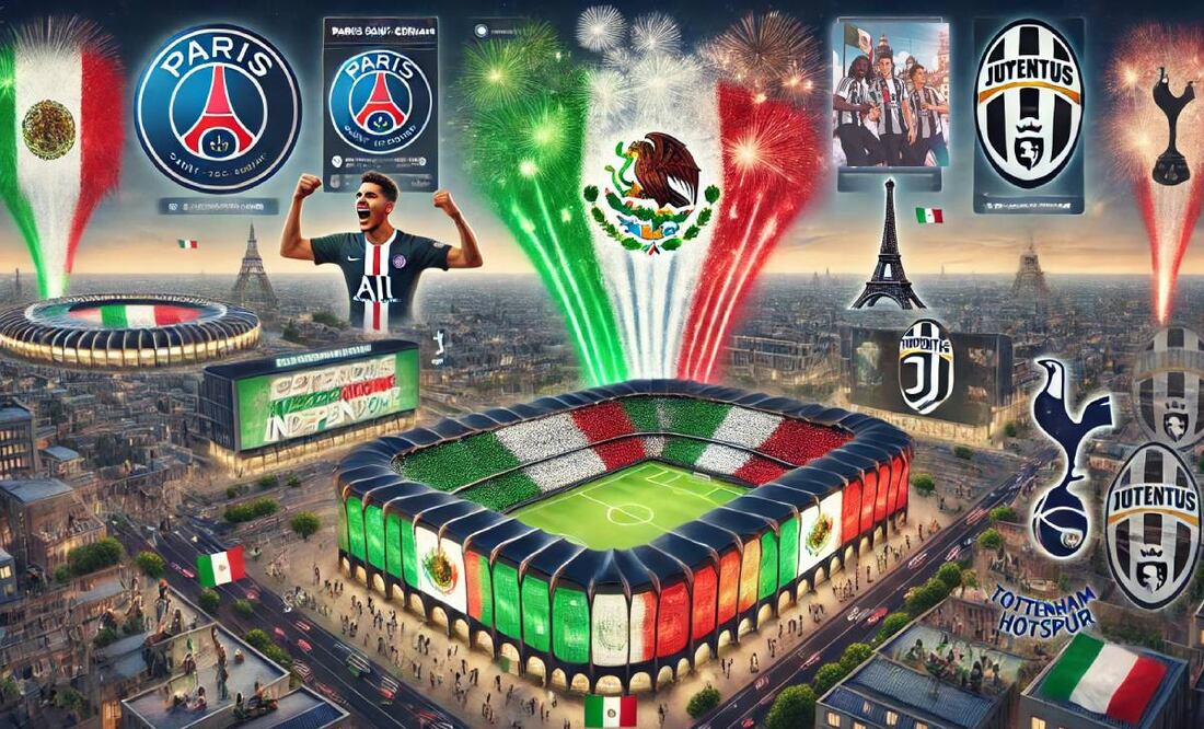 Equipos del futbol internacional se unieron a los festejos por el Día de la Independencia de México. FOTO: Especial