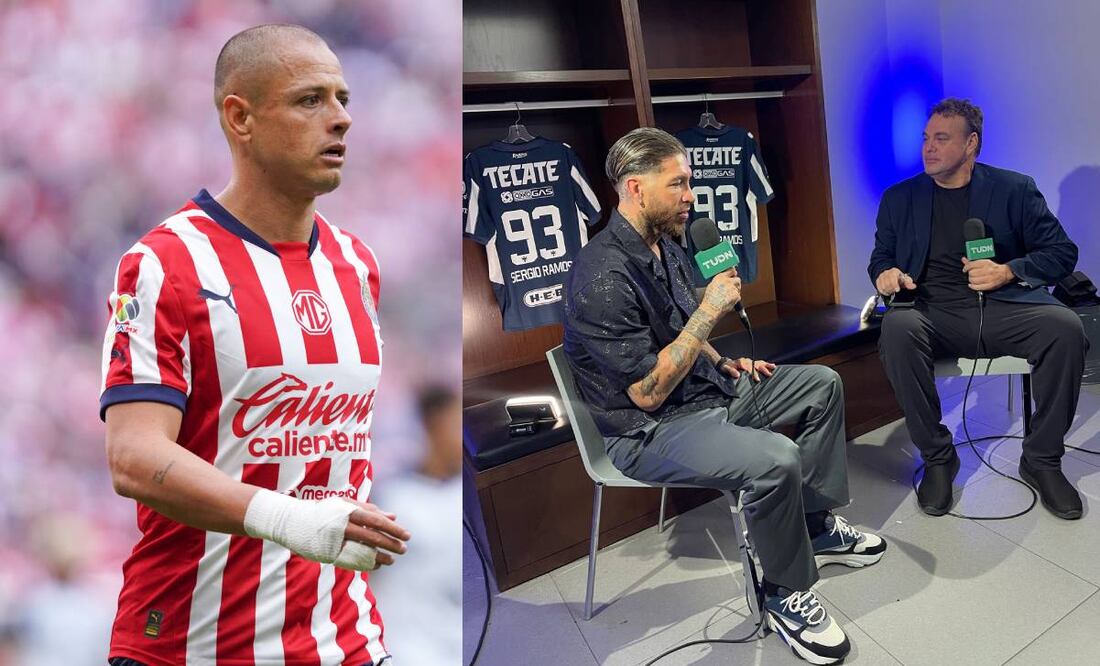 David Faitelson apostó a que Sergio Ramos hará más goles que Chicharito en Chivas. Foto: Especial