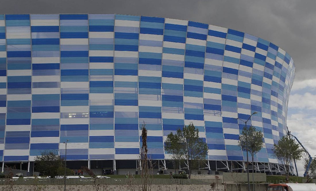 La pletórica cancha del Estadio Cuauhtémoc se engalana con Puebla vs Monterrey. Foto: Imago7.