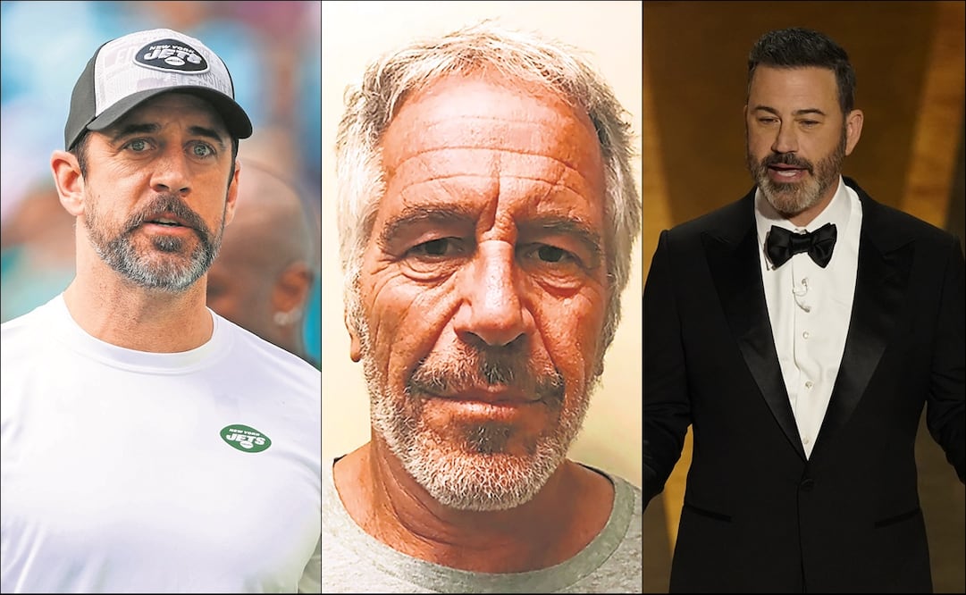 Aaron Rodgers relacionó a Jimmy Kimmel con el criminal Jeffrey Epstein / Foto: Especiales