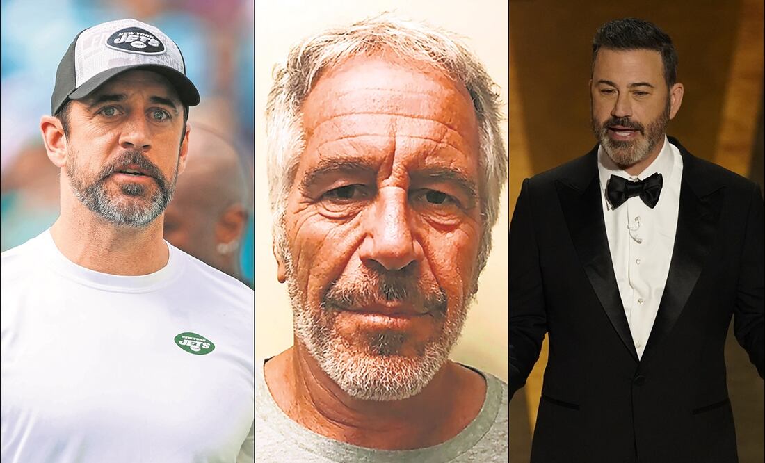 Aaron Rodgers relacionó a Jimmy Kimmel con el criminal Jeffrey Epstein / Foto: Especiales