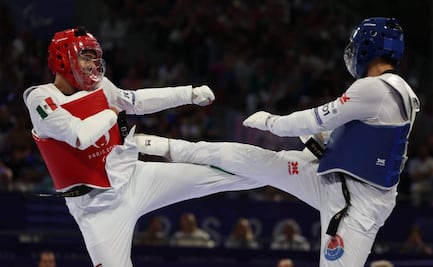 Luis Mario Nájera asegura plata en Taekwondo en Paris 2024