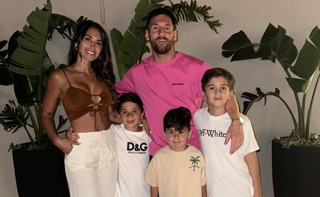 La familia Messi eligió Rosario para celebrar las fiestas. Fuente: Instagram @leomessi