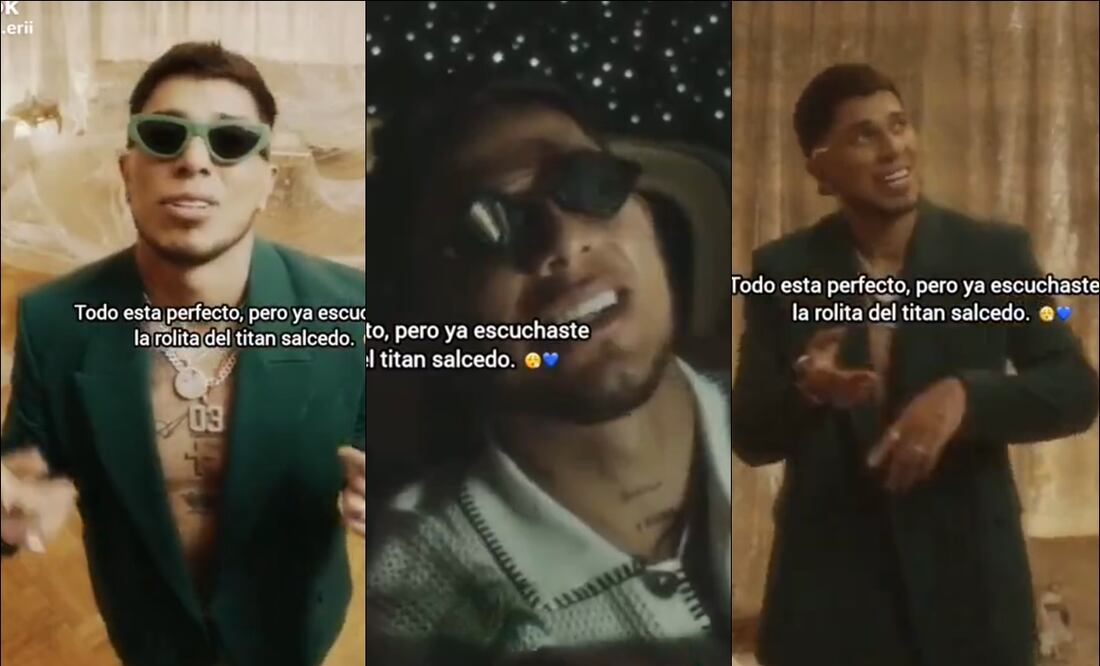 Carlos Salcedo causó revuelo en las redes con su rola 'Hi3LO'. FOTOS: Capturas