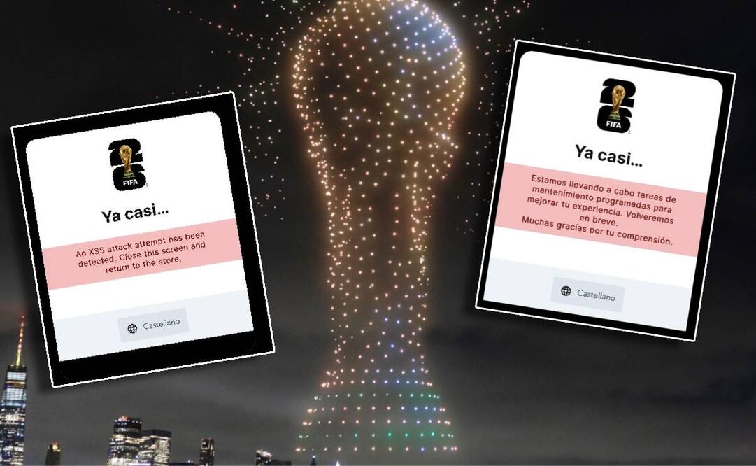 Reportan fallas y ciberataques en la primera fase de venta de boletos para el Mundial 2026. FOTO: Especial