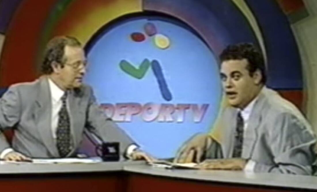 José Ramón Fernández y David Faitelson fueron compañeros en TV Azteca durante muchos años | FOTO: Especial