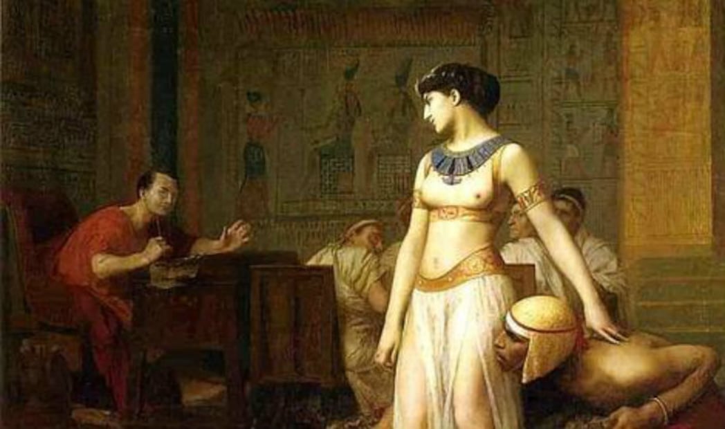 Cleopatra y Marco Antonio, un romance intenso que terminó en tragedia 