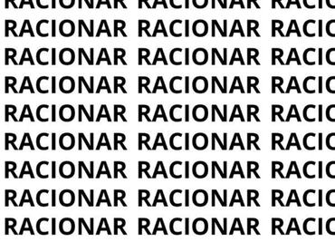 Solo una mente muy ejercitada puede encontrar la palabra RACIONAL en solo 5 segundos