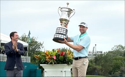 El golfista estadounidense Brian Campbell, es el nuevo monarca del Mexico Open At VidantaWorld 2025