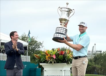 El golfista estadounidense Brian Campbell, es el nuevo monarca del Mexico Open At VidantaWorld 2025