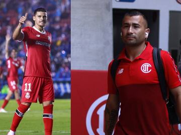 Jean Meneses y Maxi Araujo se despiden del Toluca con emotivos menajes