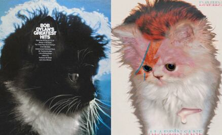 10 portadas de grandes discos… ¡con gatitos!