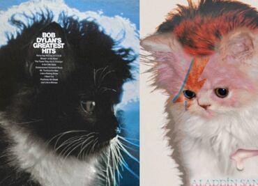 10 portadas de grandes discos… ¡con gatitos!