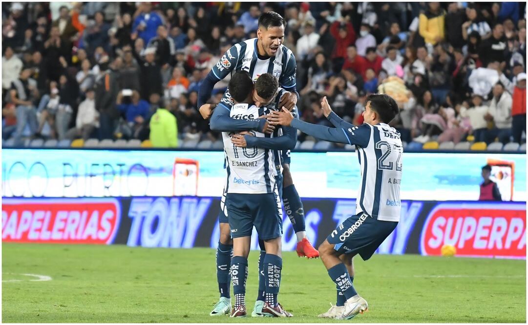 Pachuca celebrando frente a Juárez FC - Foto: Imago7