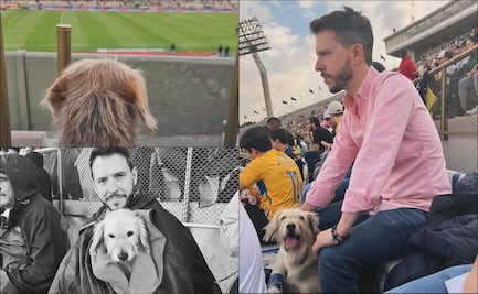 Pepe del Bosque muestra su corazón al rescatar y adoptar a perrito en el Olímpico Universitario