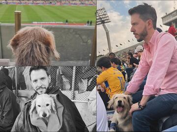 Pepe del Bosque muestra su corazón al rescatar y adoptar a perrito en el Olímpico Universitario