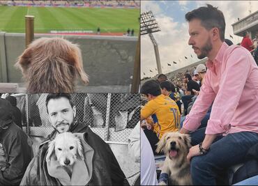 Pepe del Bosque muestra su corazón al rescatar y adoptar a perrito en el Olímpico Universitario