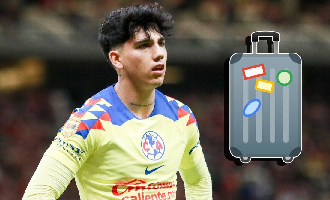 Kevin Álvarez estaría haciendo maletas para salir del América en verano. Foto: Imago7