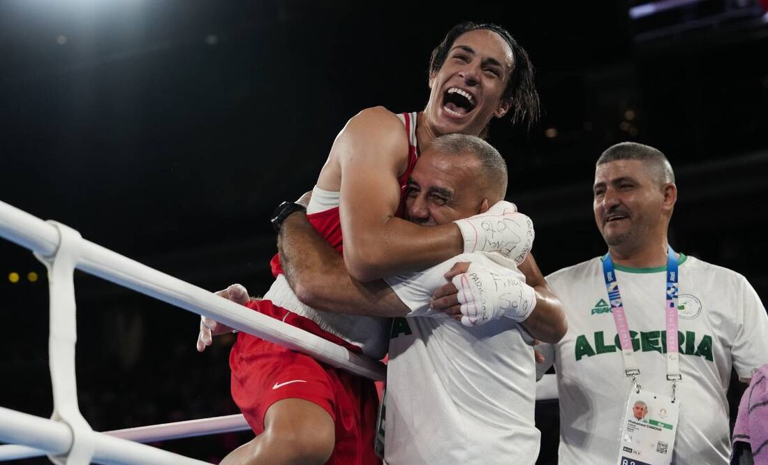 La argelina se consagró como campeona en la categoría de los -66 kg. Foto: AP.