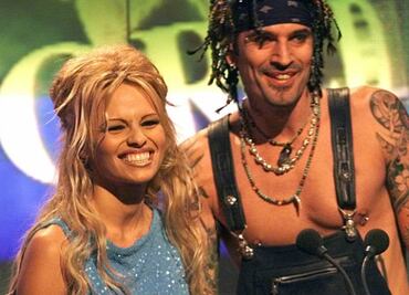 Pamela Anderson y Tommy Lee, protagonistas del video XXX más famoso de los 90