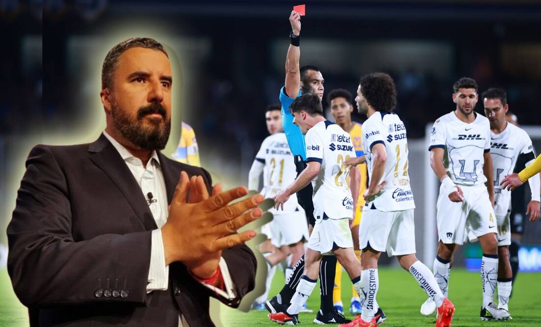 Álvaro Morales aseguró que Pumas es la mentira más grande del futbol mexicano. Foto: Especial