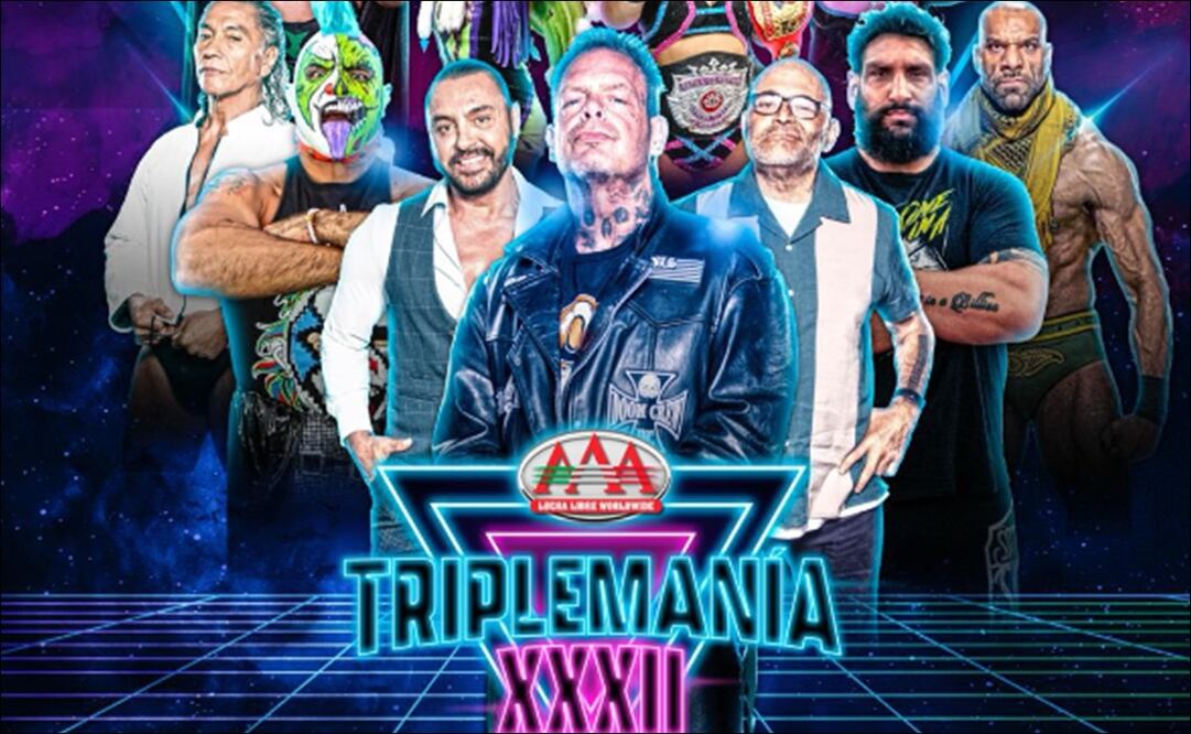 Un gran cartel será el que vista la edición XXXII de la Triplemanía: FOTO: @luchalibreaaa