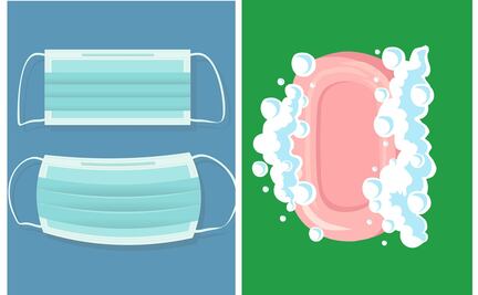 Expertos del CDC nos dicen cómo guardar y lavar los cubrebocas