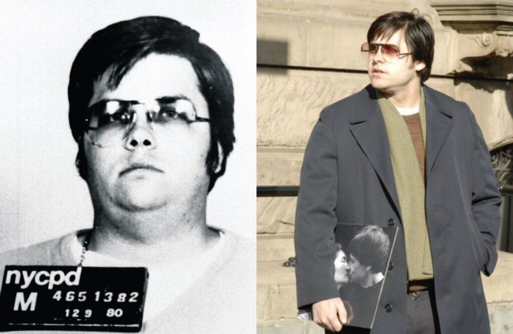 El actor interpretó al asesino de John Lennon en la cinta “Chapter 27”, papel para el que tuvo que subir 27 kilos. Durante meses, su cena consistió en una pizza familiar y un buen helado de chocolate. Su transformación fue brutal. (Fotos: AFP/Peace Arch Entertainment Group)