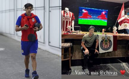 José Juan Macías apoyó a la distancia a Chivas pese a estar borrado por Fernando Gago