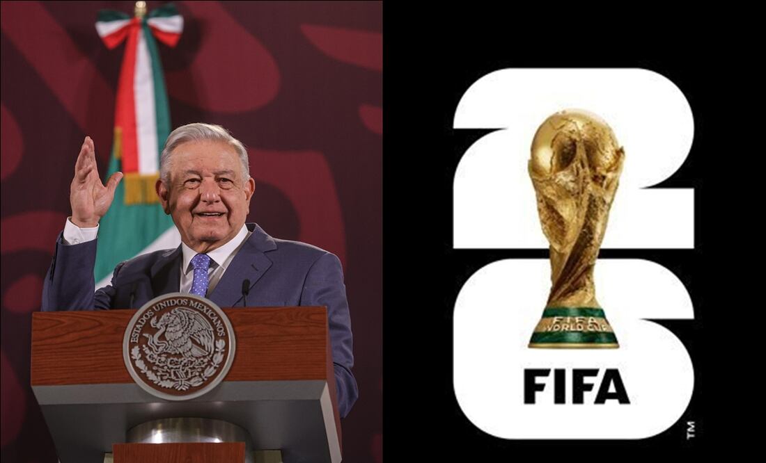 AMLO afirmó que FIFA cuenta con todo su apoyo para la realización del Mundial 2026 / FOTO: ESPECIAL